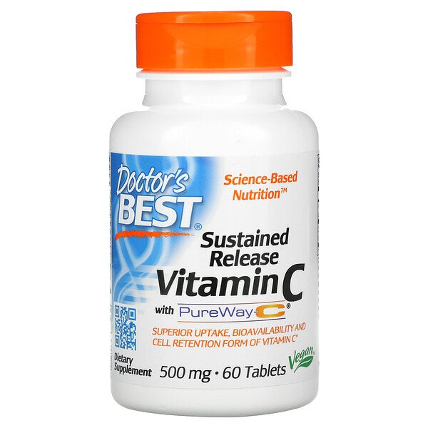 Sustained Release Vitamin C with PureWay-C 60 Tablets by Doctor&