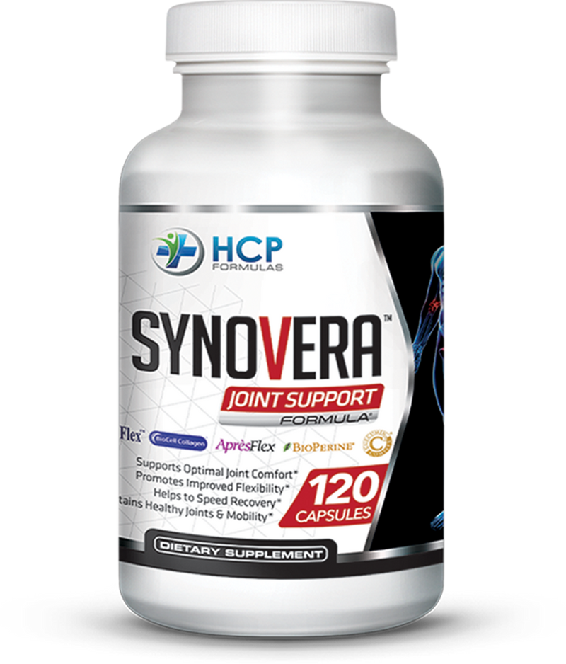 Synovera - 120 Capsules for Joint Support by HCP Formulas