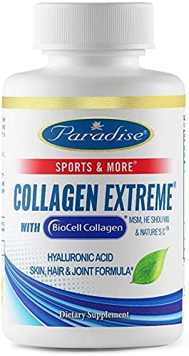 Paradise Herbs, Collagen Extreme with BioCell Collagen, OptiMSM & Nature&