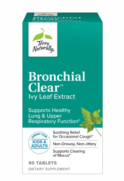 Bronchial Clear with Ivy Leaf Extract 90 Tabs by Terry Naturally
