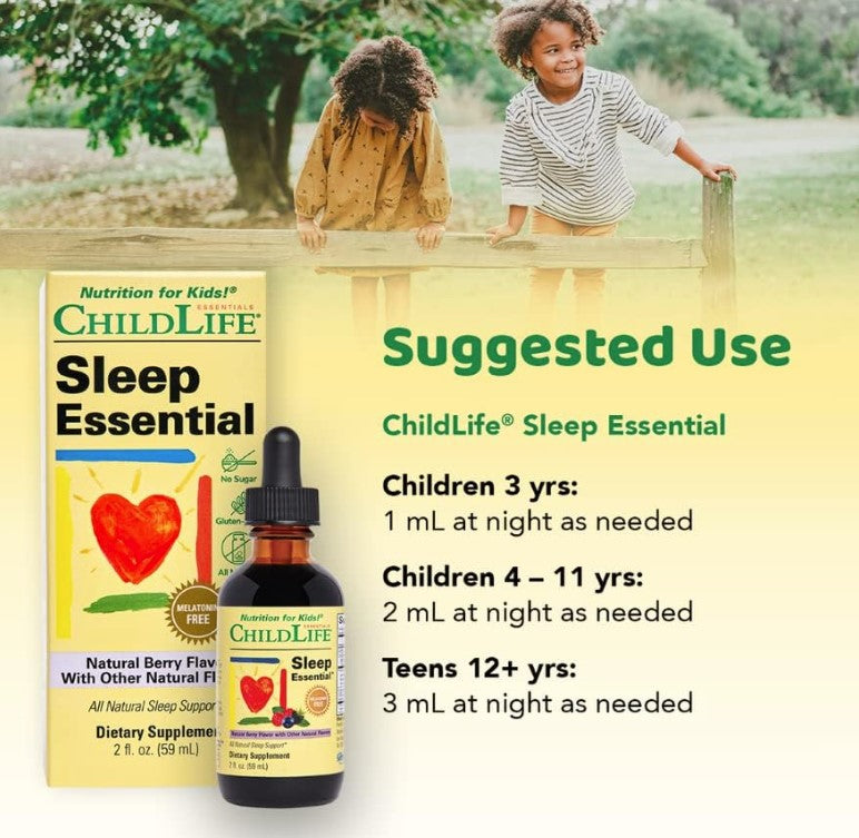 Sleep Essential Natural Berry, 2 fl oz (59 mL), by ChildLife Essentials