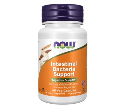 Intestinal Bacteria Support - 60 Veg Capsules by NOW