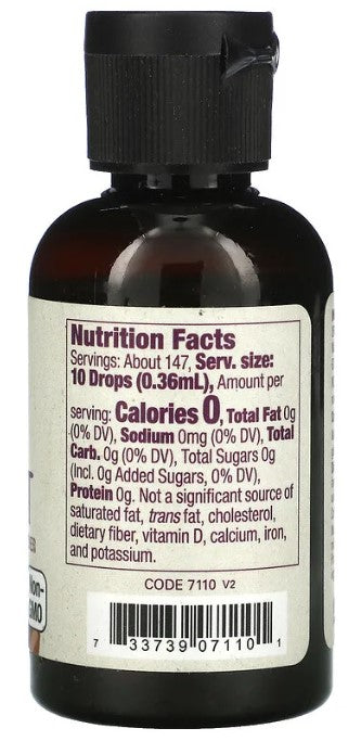 Organic Monk Fruit, Zero-Calorie Liquid Sweetener, Chocolate, 1.8 fl oz (53 ml) by NOW