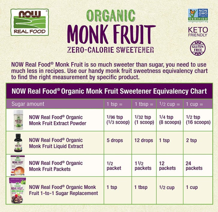 Organic Vanilla Monk Fruit, Zero-Calorie Liquid Sweetener, 1.8 fl oz (53 mL), by Now