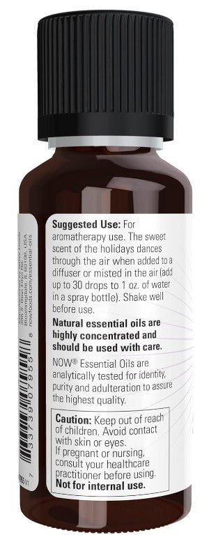 Sugar Plum Holiday Blend Essential Oil, 1 fl oz (30 mL), by Now Essential Oils