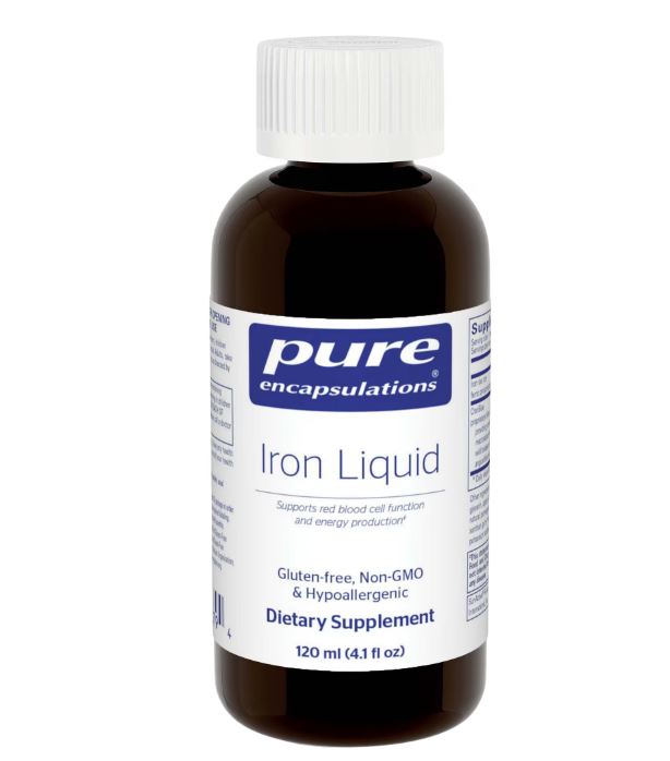 Iron liquid 120 ml by Pure Encapsulations