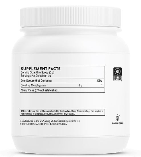 Creatine, 16 oz 450 g (NSF), by Thorne