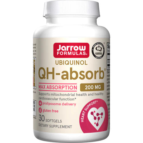 Ubiquinol QH-Absorb 200 mg 30 Softgels