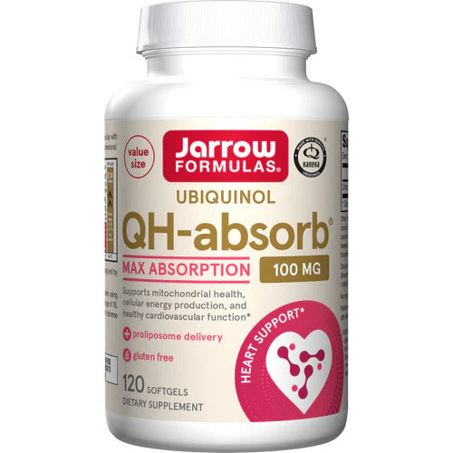 Ubiquinol QH-Absorb 100 mg 120 Softgels