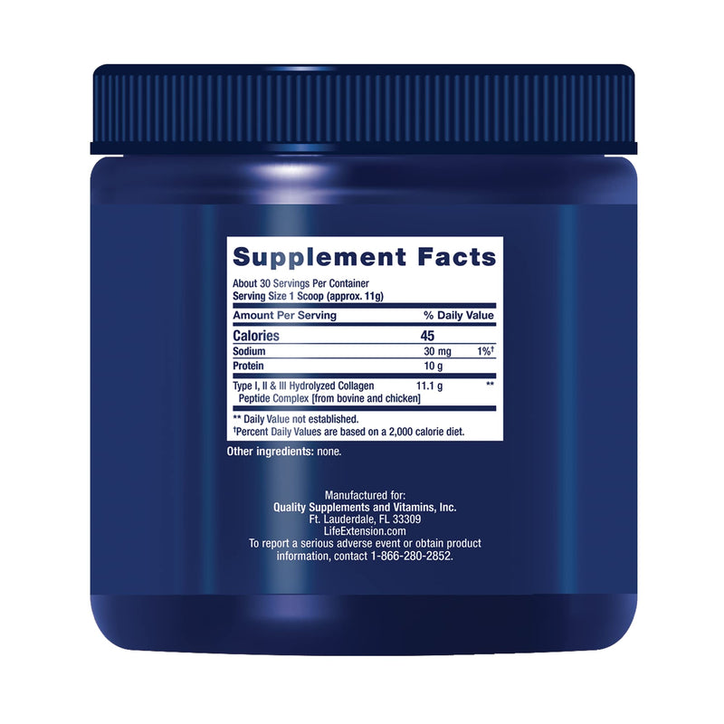 Collagen Peptides for Skin & Joints 0.343 g (0.75 lb; 12 oz.)