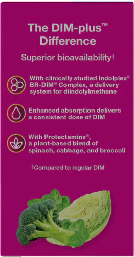 DIM-plus 120 Vegetarian Capsules