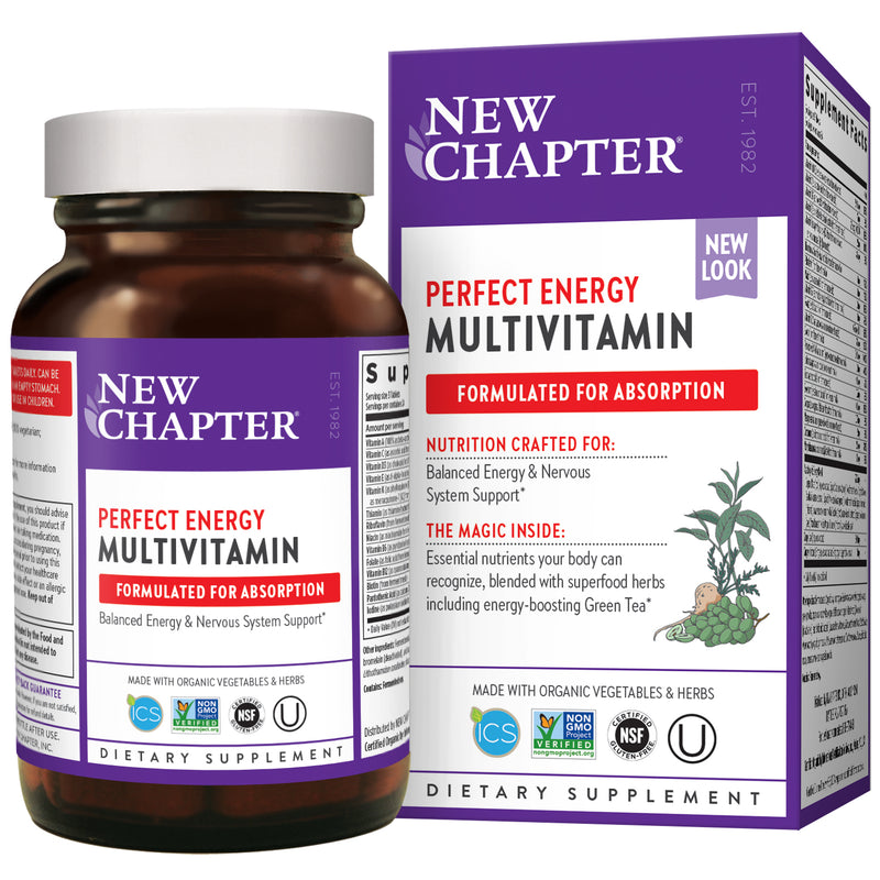 Perfect Energy Multivitamin 96 Tablets by New Chapter best price