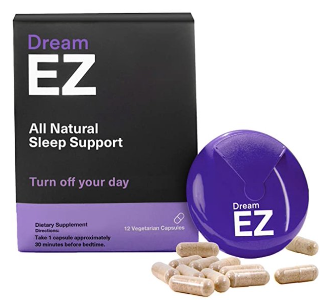 Dream EZ Natural Sleep Support Sleeping Pill - 12 Count, by EZ Lifestyle