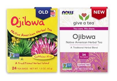 Ojibwa Herbal Cleansing Tea 24 Tea Bags - 3 pack