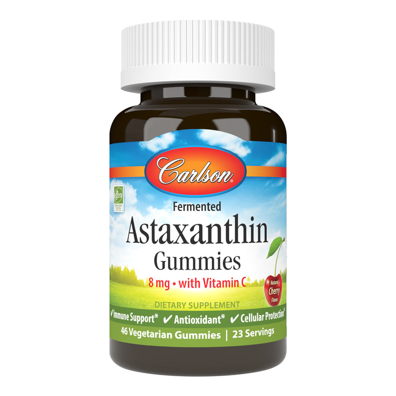 Fermented Astaxanthin with Vitamin C 8 mg 46 Vegetarian Gummies